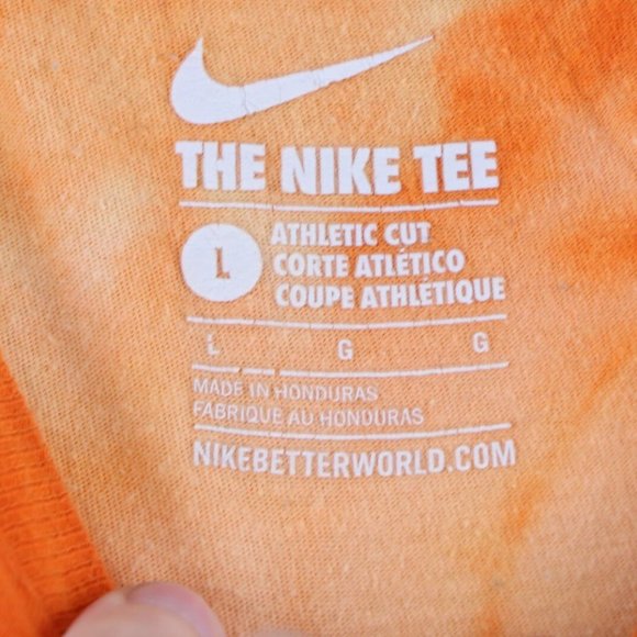 Vintage Nike Box Logo 1972 Acid Wash Shirt Trippy - Picture 5 of 8